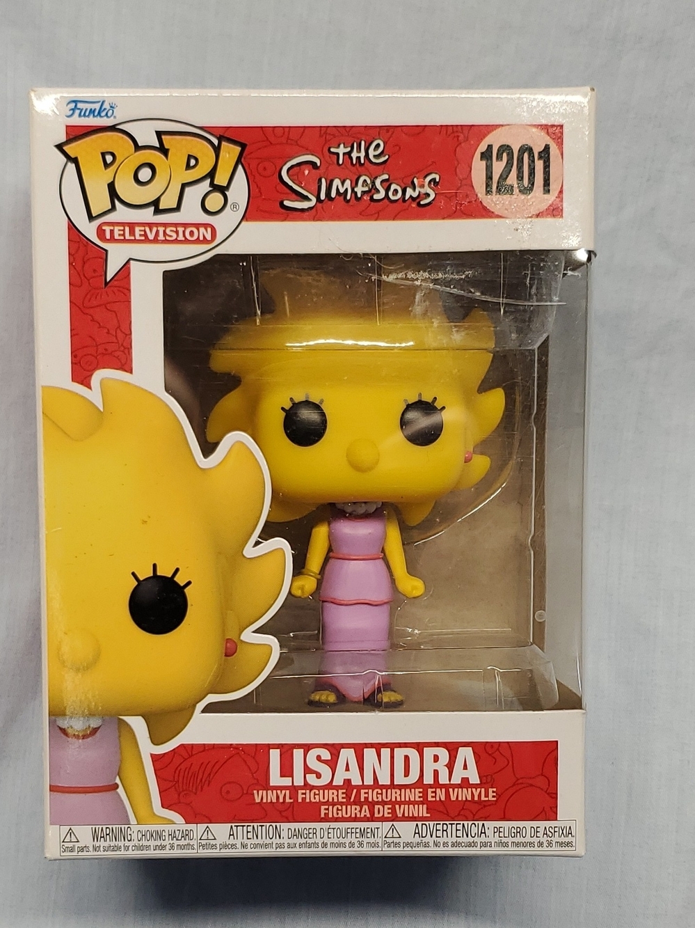 Funko Pop! Lisandra The Simpsons Yellow & Purple Vinyl Figure